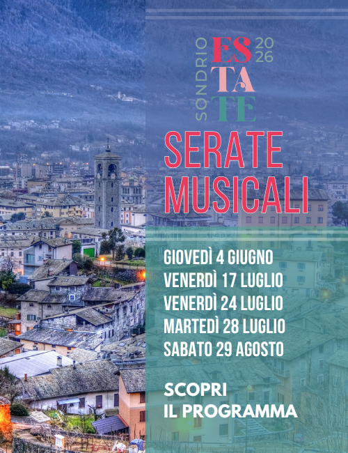Immagine Evento Sondrio estate - Serate Musicali | Calendario Valtellinese