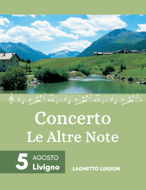 Immagine Evento Concerto Le Altre Note | Calendario Valtellinese