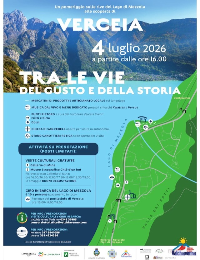 Immagine Evento Tra le vie del gusto e della storia | Calendario Valtellinese