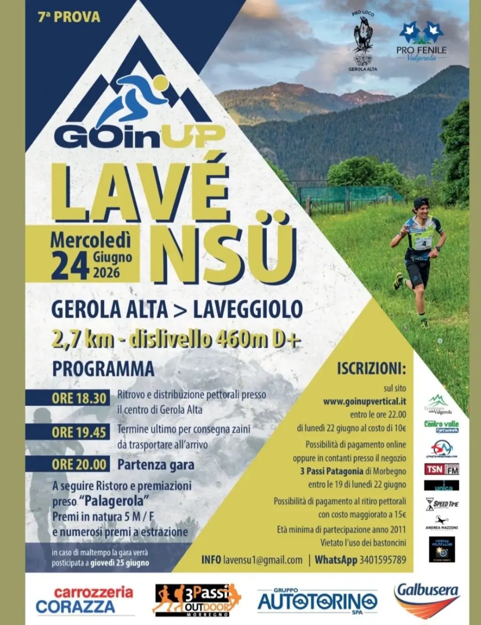Immagine Evento Lavé Nsù | Calendario Valtellinese