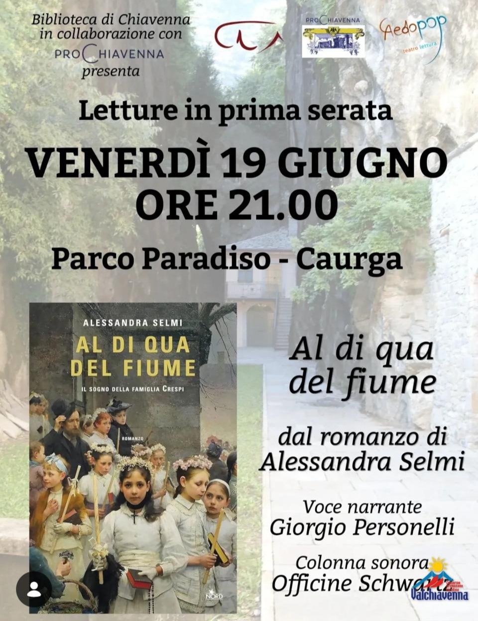 Immagine Evento Al di qua del fiume | Calendario Valtellinese