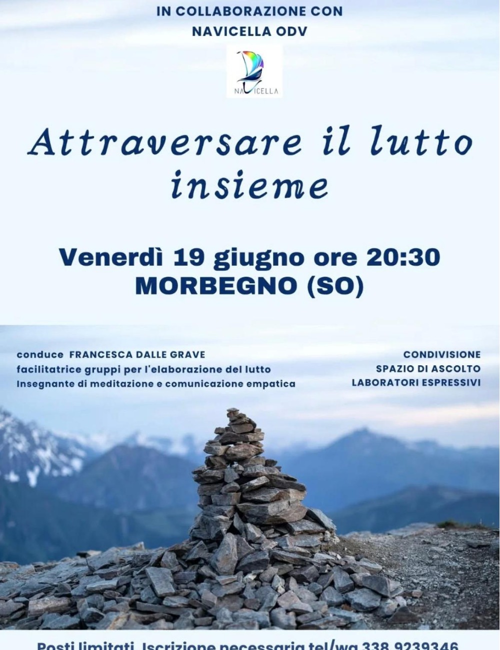 Immagine Evento Attraversare il lutto insieme | Calendario Valtellinese