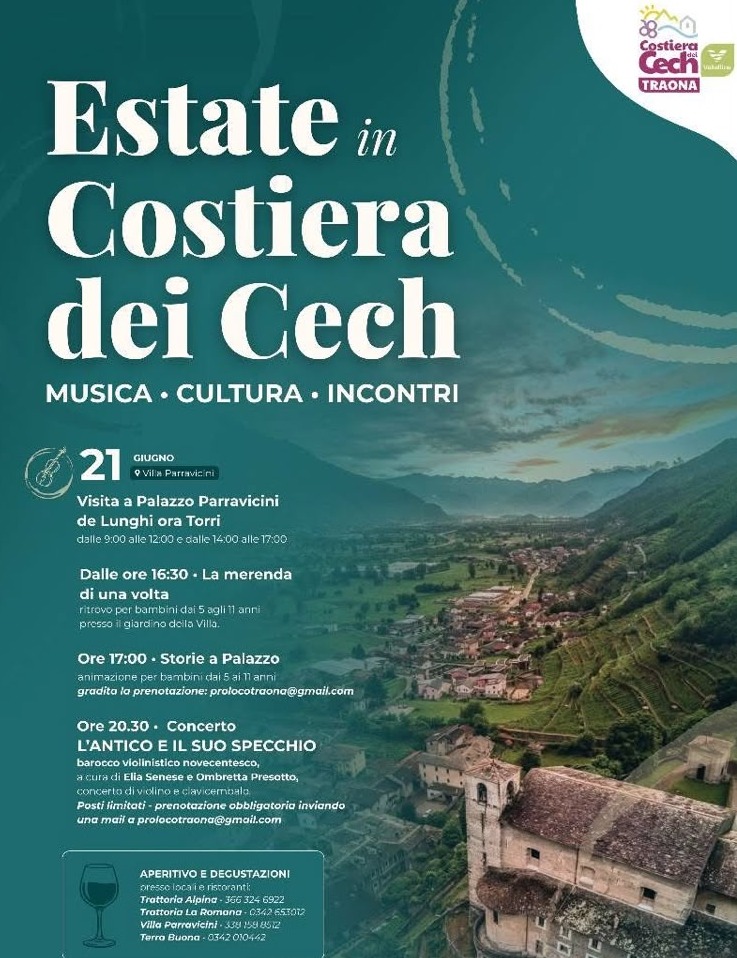 Immagine Evento Estate in Costiera dei Cech | Calendario Valtellinese