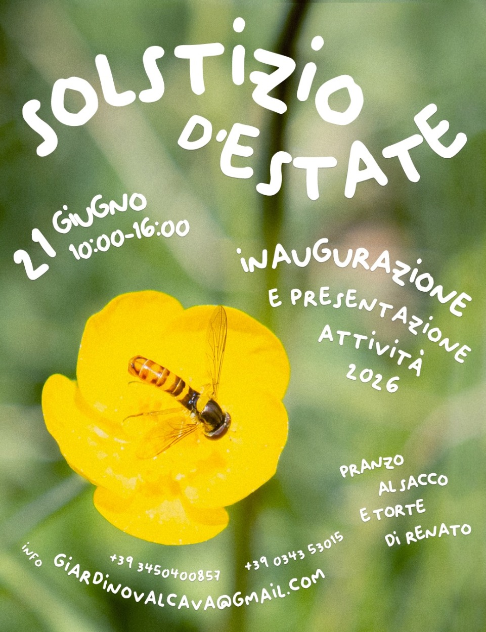 Immagine Evento Solstizio d’estate al Giardino Valcava | Calendario Valtellinese