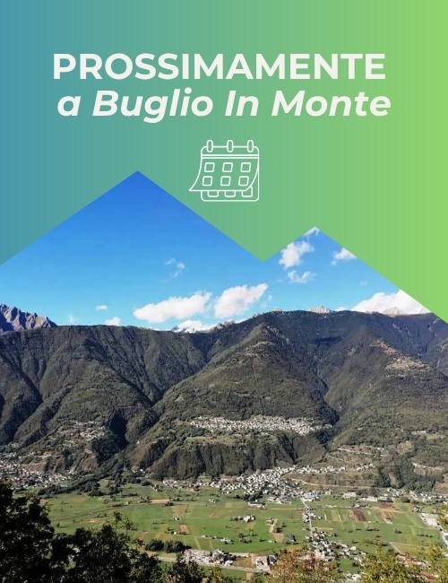 Immagine Evento Prossimamente a Buglio in Monte | Calendario Valtellinese