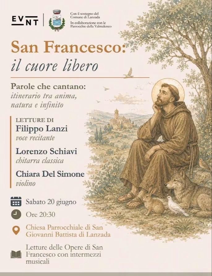 Immagine Evento San Francesco: il cuore libero | Calendario Valtellinese