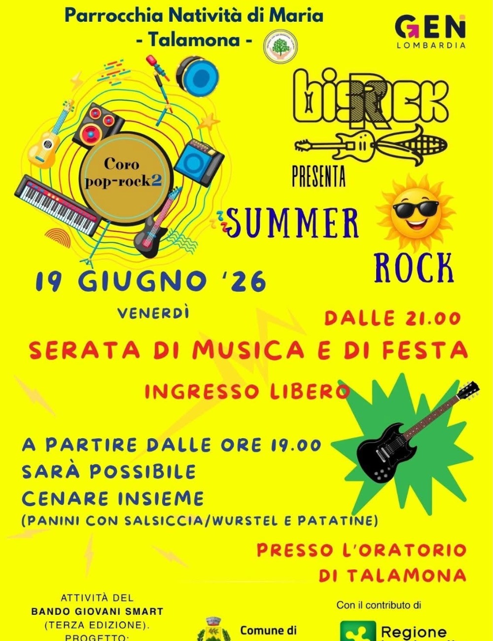Immagine Evento Summer Rock | Calendario Valtellinese