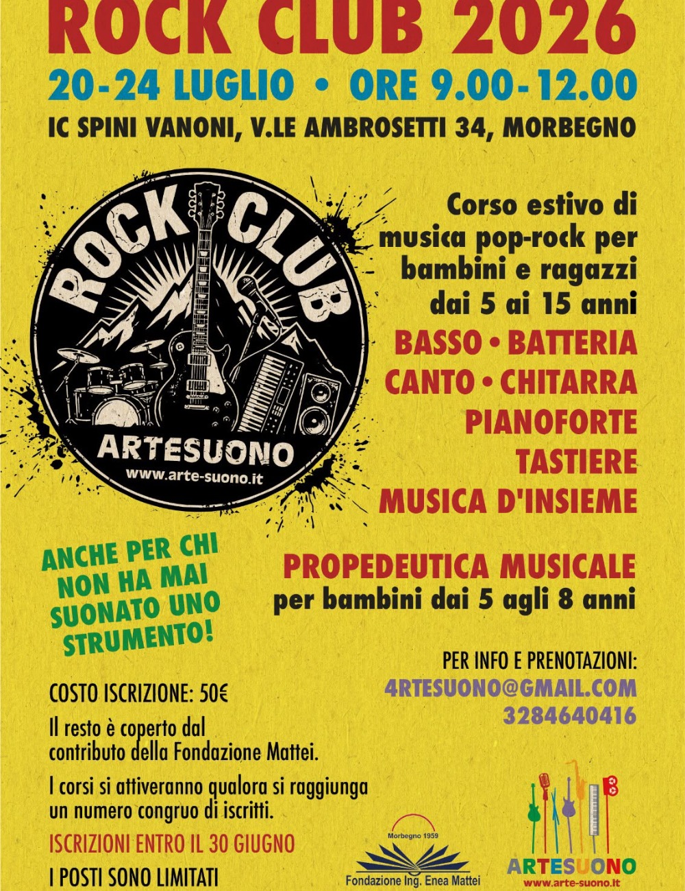 Immagine Evento Rock Club | Calendario Valtellinese