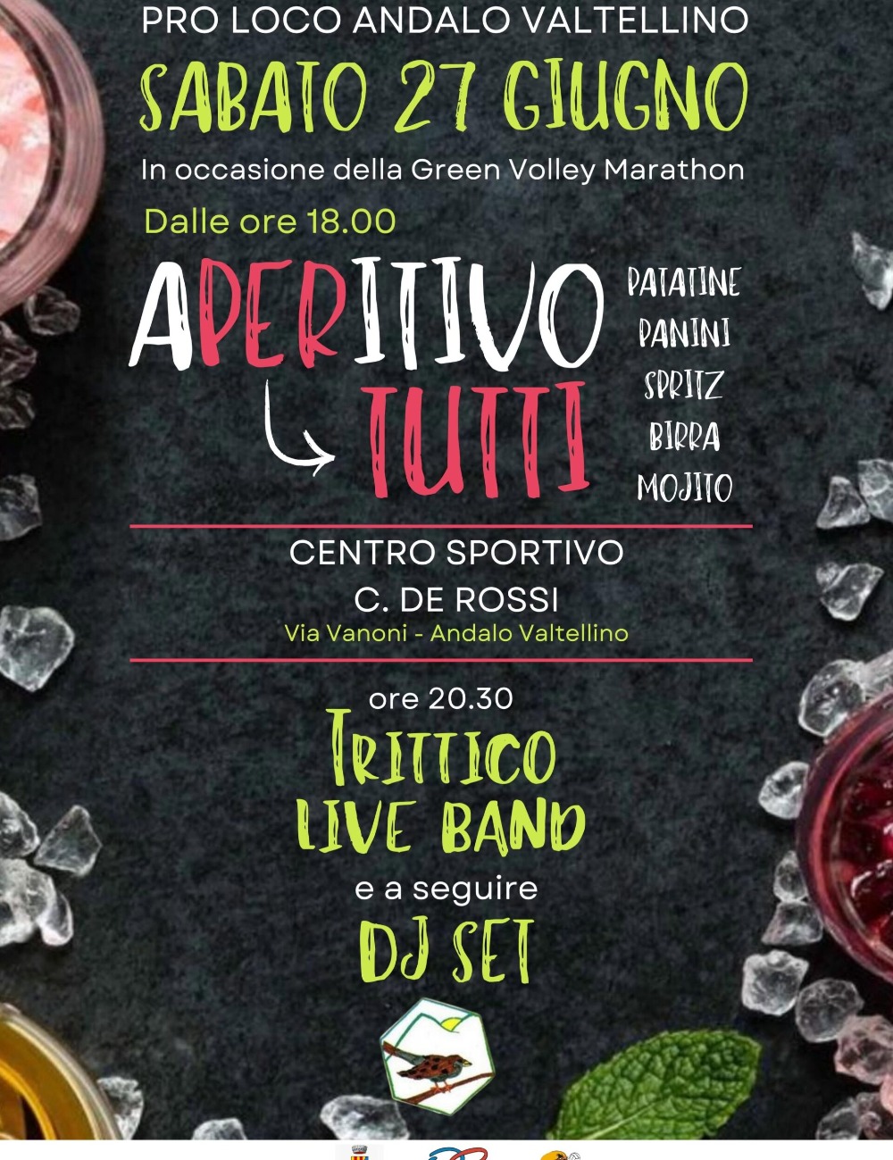 Immagine Evento Aperitivo x Tutti | Calendario Valtellinese