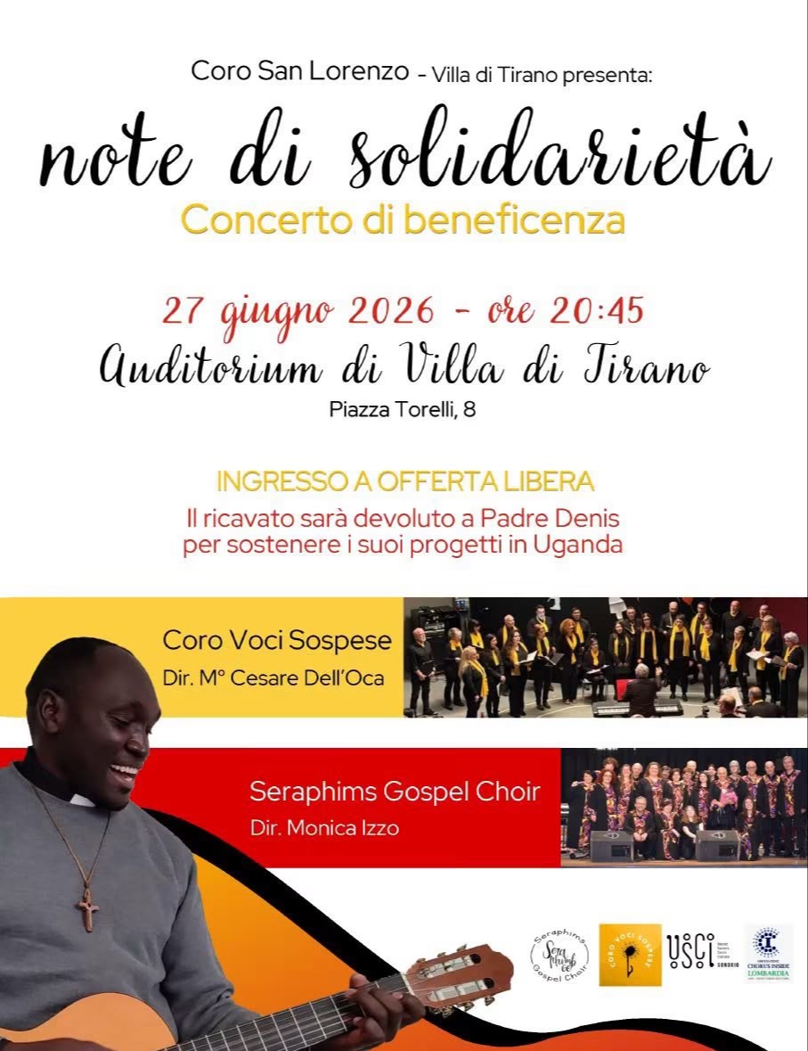 Immagine Evento Note di solidarietà | Calendario Valtellinese