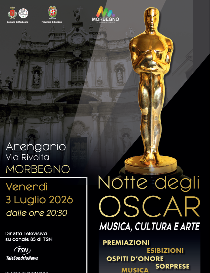 Immagine Evento Note degli Oscar | Calendario Valtellinese