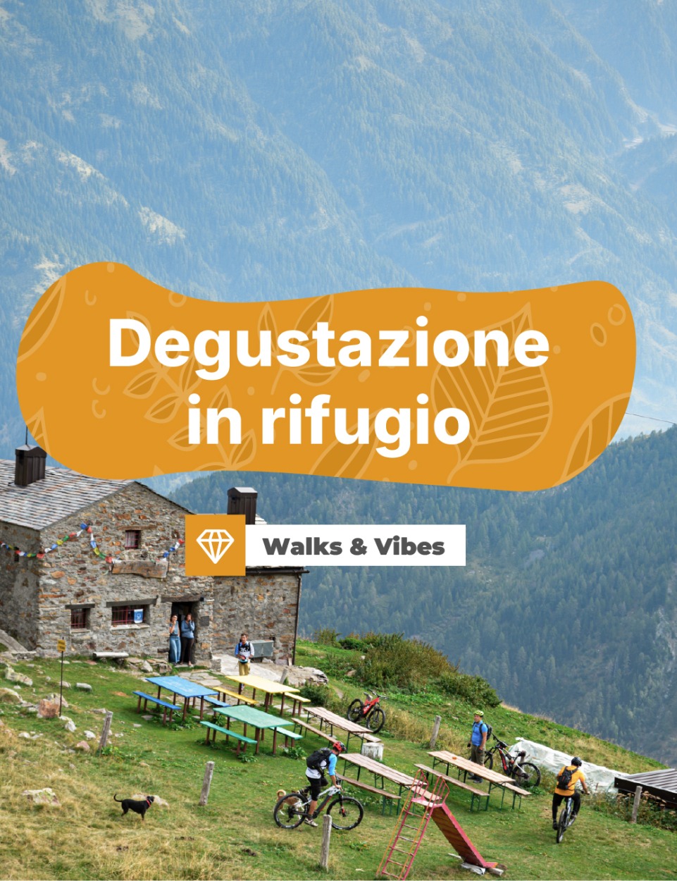 Immagine Evento Walks & Vibes – Degustazione in rifugio | Calendario Valtellinese