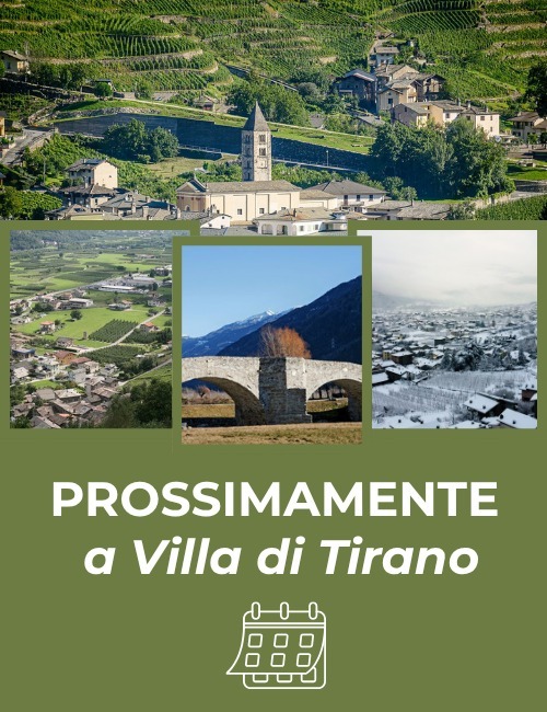 Immagine Evento Prossimamente a Villa di Tirano | Calendario Valtellinese
