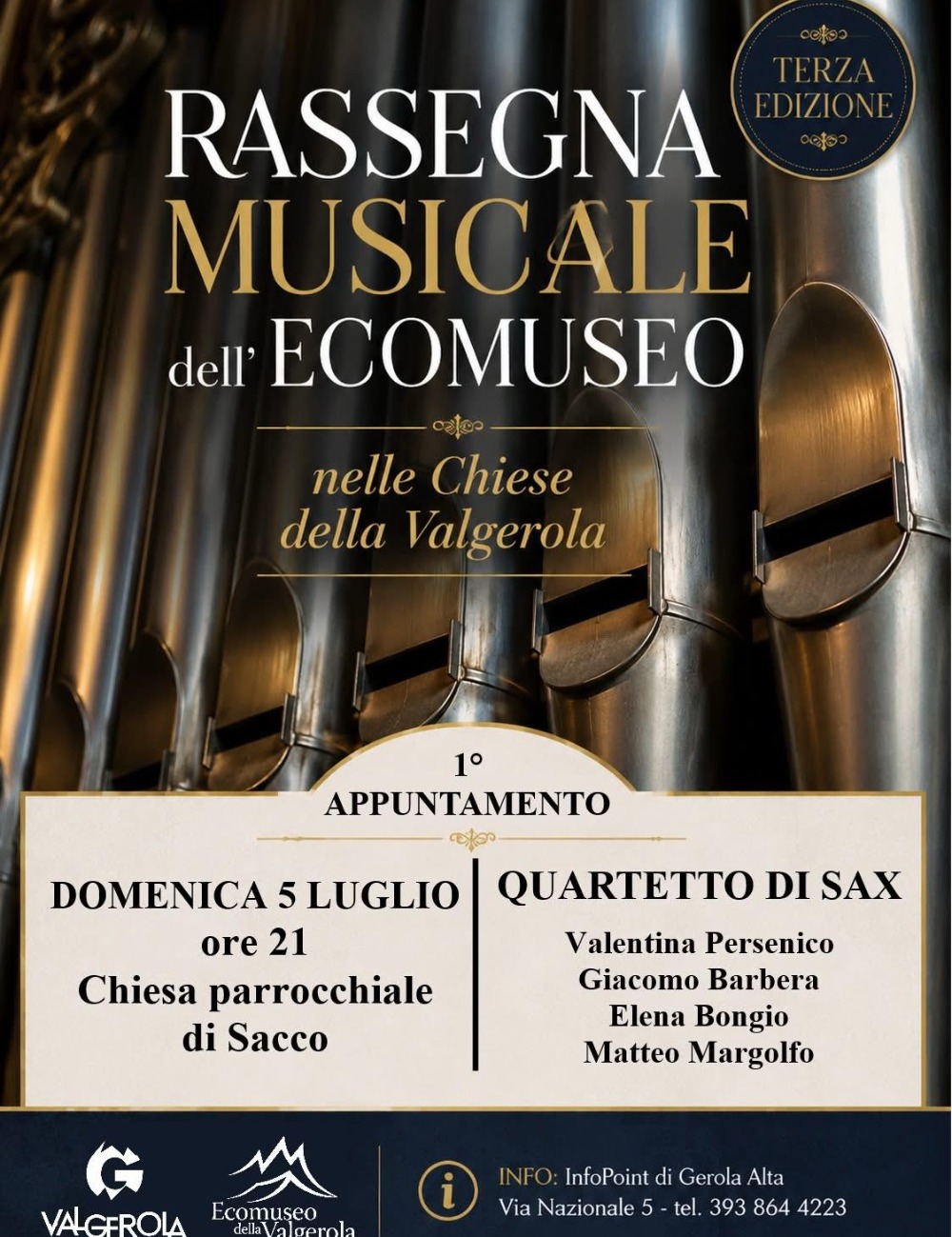 Immagine Evento Rassegna musicale dell’Ecomuseo | Calendario Valtellinese