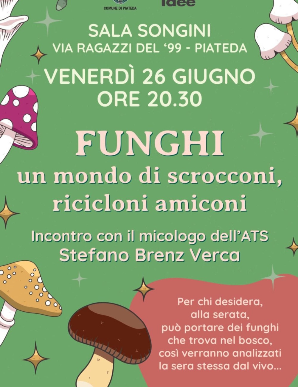 Immagine Evento Funghi: un mondo di scrocconi, ricicloni amiconi | Calendario Valtellinese