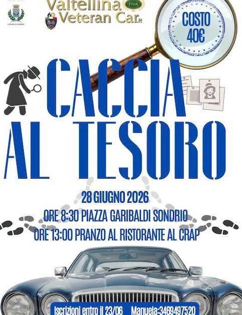 Immagine Evento Caccia al tesoro | Calendario Valtellinese