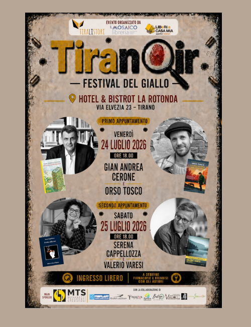 Immagine Evento TiranOir – Festival del giallo | Calendario Valtellinese