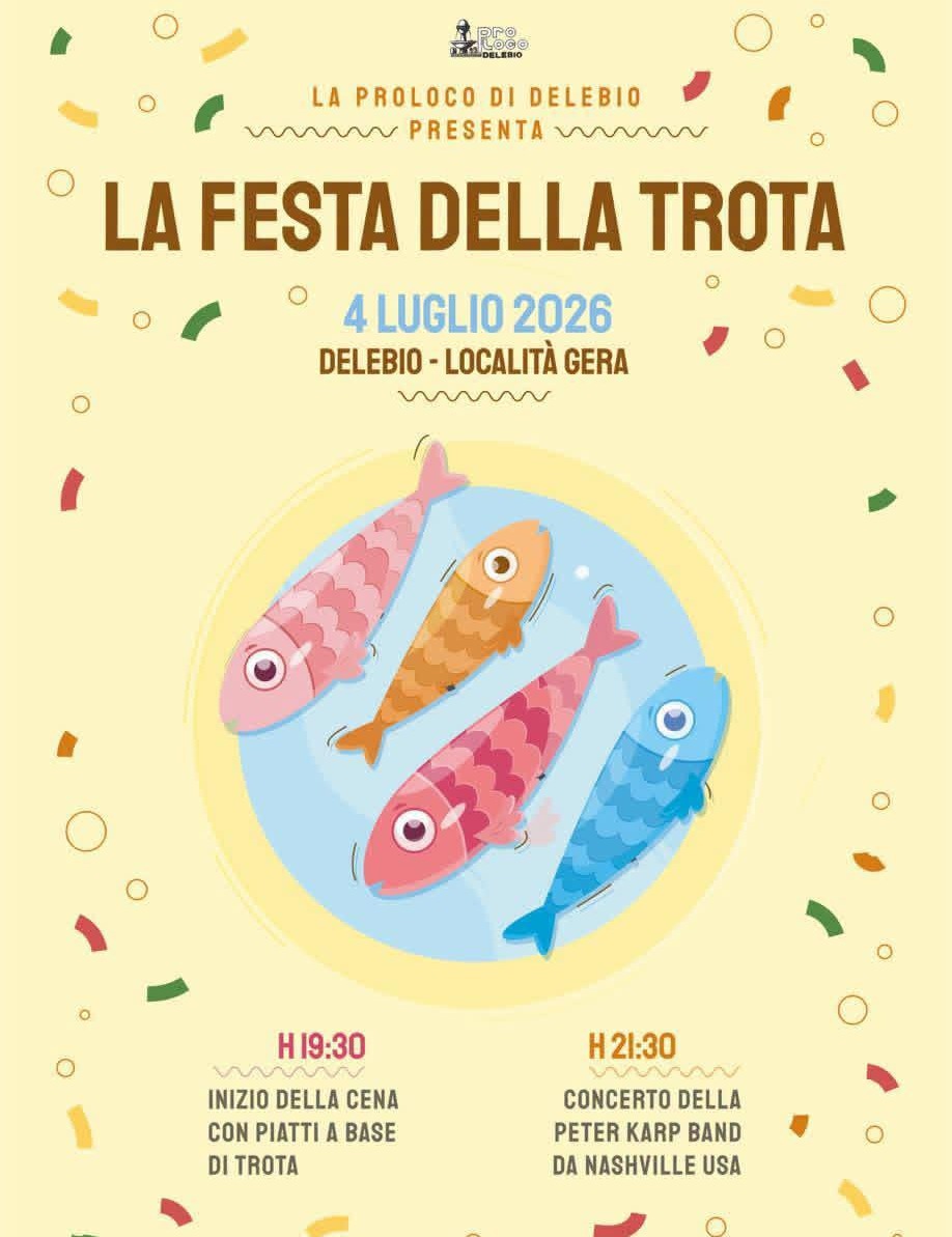 Immagine Evento Festa della Trota | Calendario Valtellinese