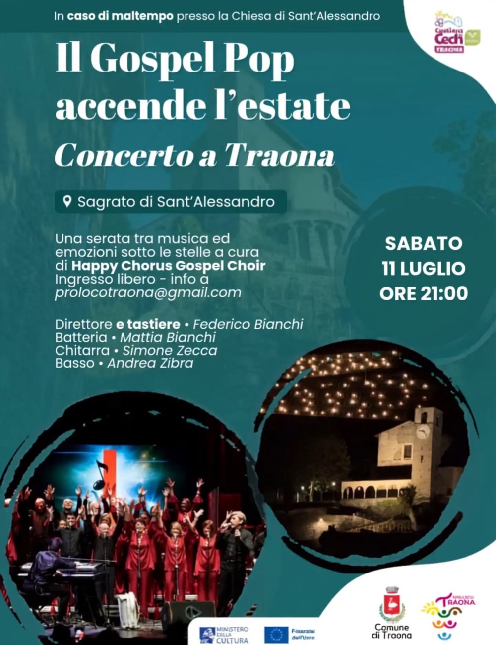 Immagine Evento Il Gospel Pop accende l’estate | Calendario Valtellinese