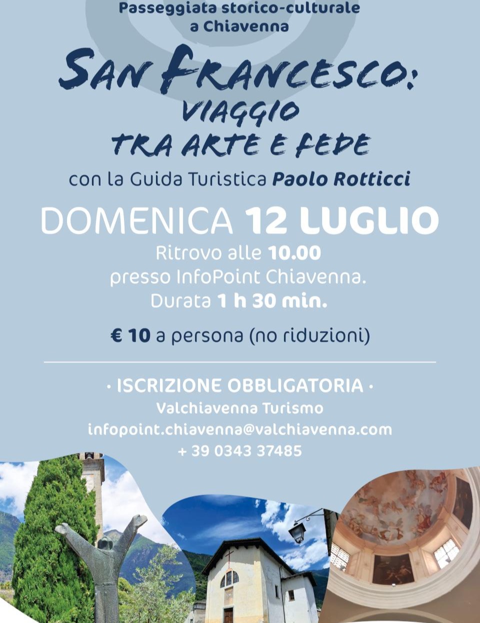 Immagine Evento San Francesco: viaggio tra arte e fede | Calendario Valtellinese
