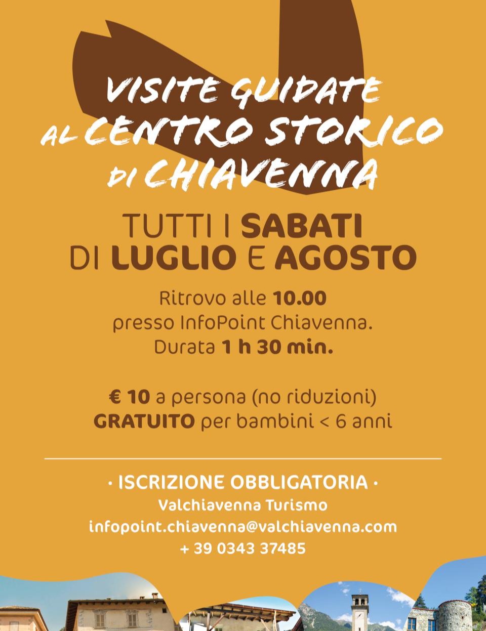 Immagine Evento Visite guidate al centro storico di Chiavenna | Calendario Valtellinese