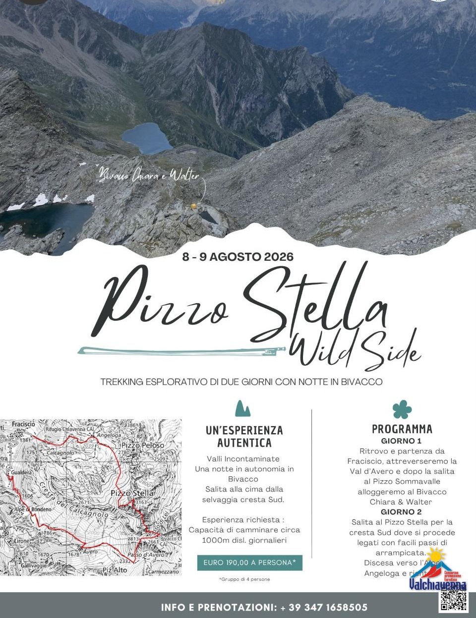 Immagine Evento Pizzo Stella Wild Side | Calendario Valtellinese