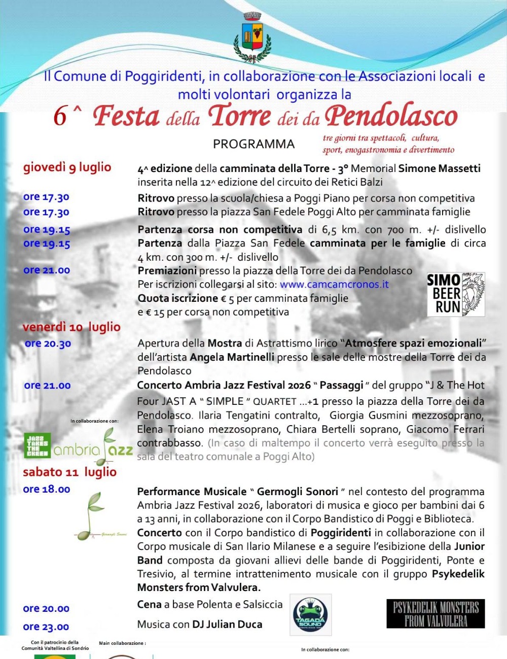 Immagine Evento Festa della Torre dei da Pendolasco | Calendario Valtellinese