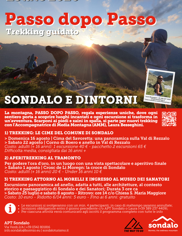 Immagine Evento Passo dopo Passo | Calendario Valtellinese