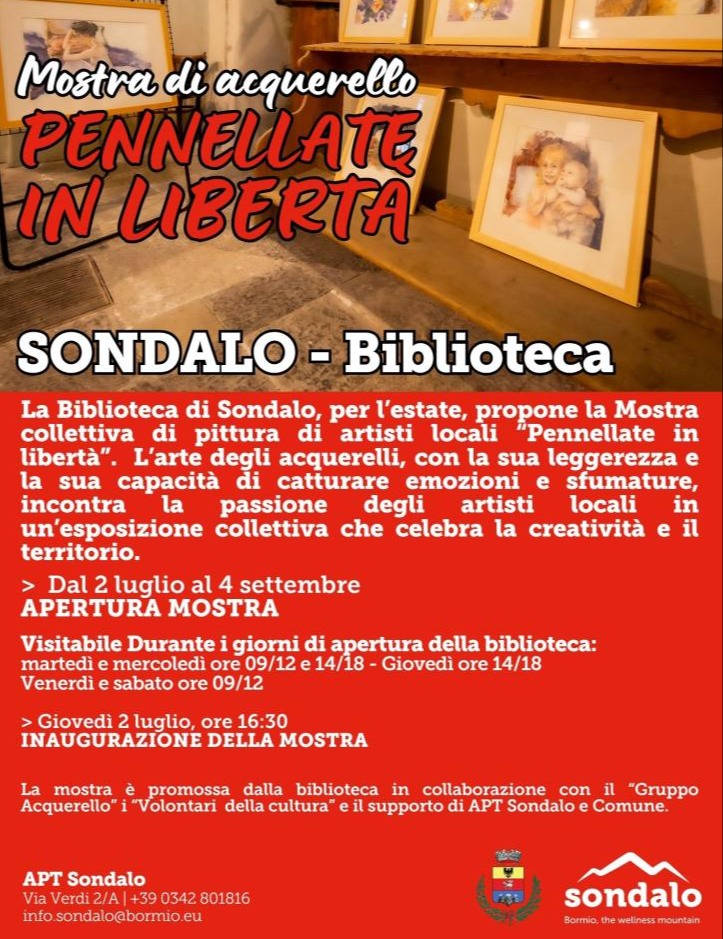 Immagine Evento Pennellate in libertà | Calendario Valtellinese