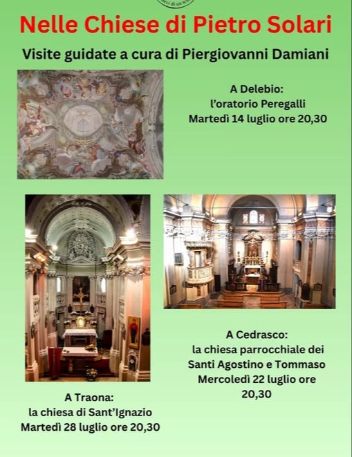 Immagine Evento Nelle Chiese di Pietro Solari | Calendario Valtellinese