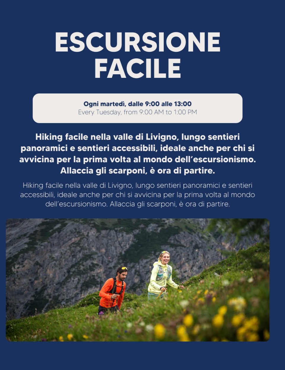 Immagine Evento Escursione Facile | Calendario Valtellinese