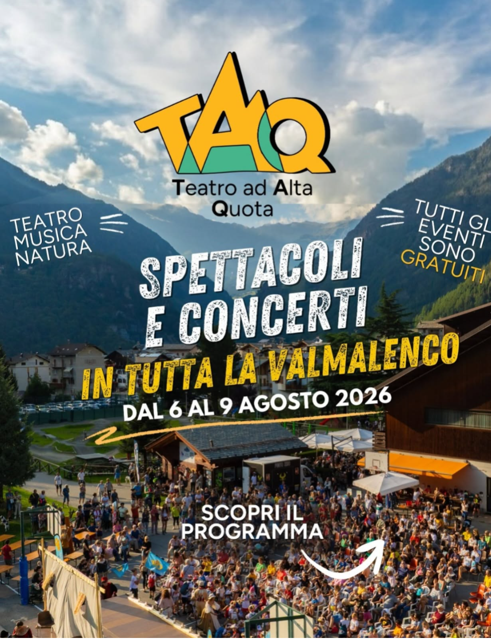 Immagine Evento TAQ Teatro ad Alta Quota | Calendario Valtellinese