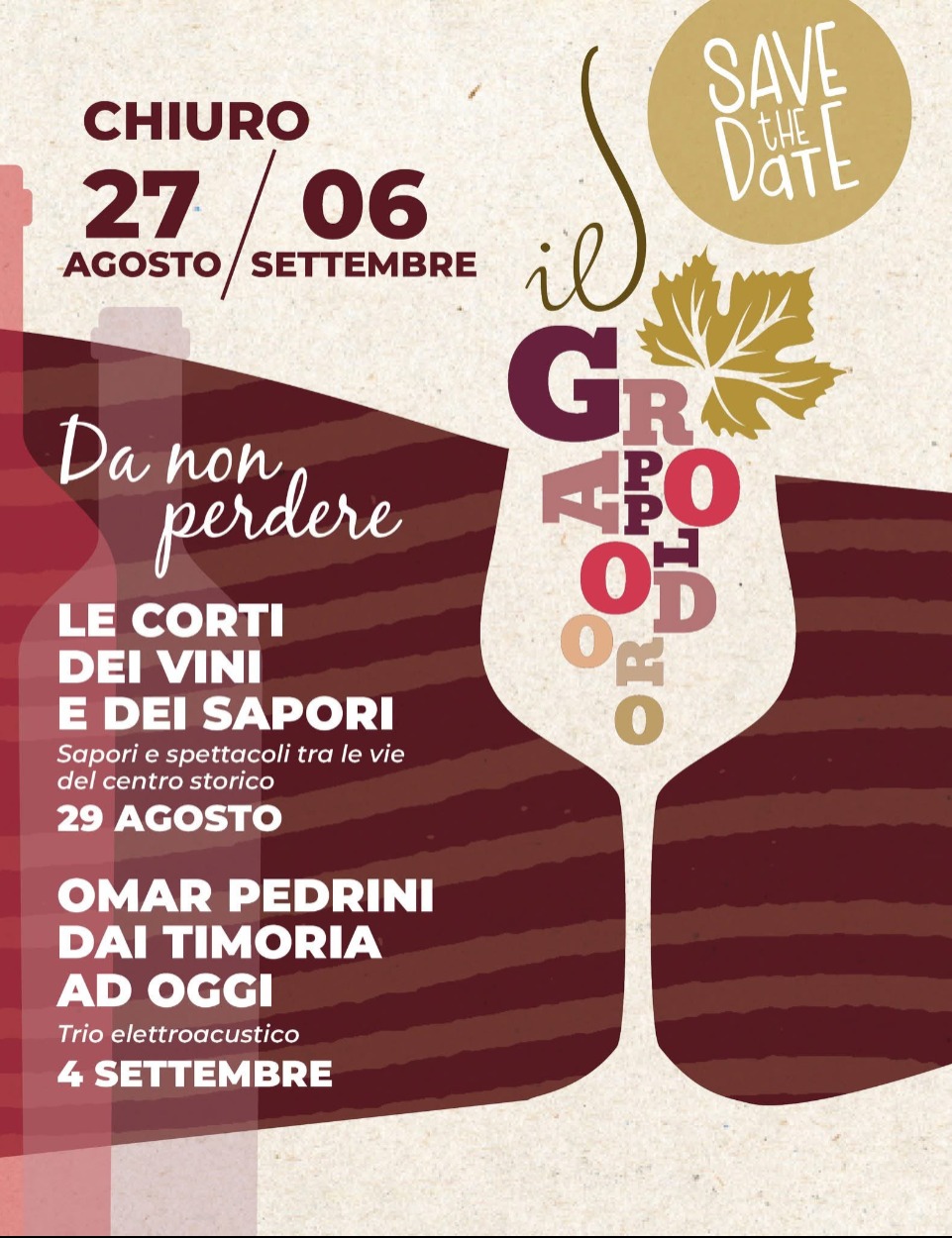 Immagine Evento Il Grappolo d'Oro | Calendario Valtellinese