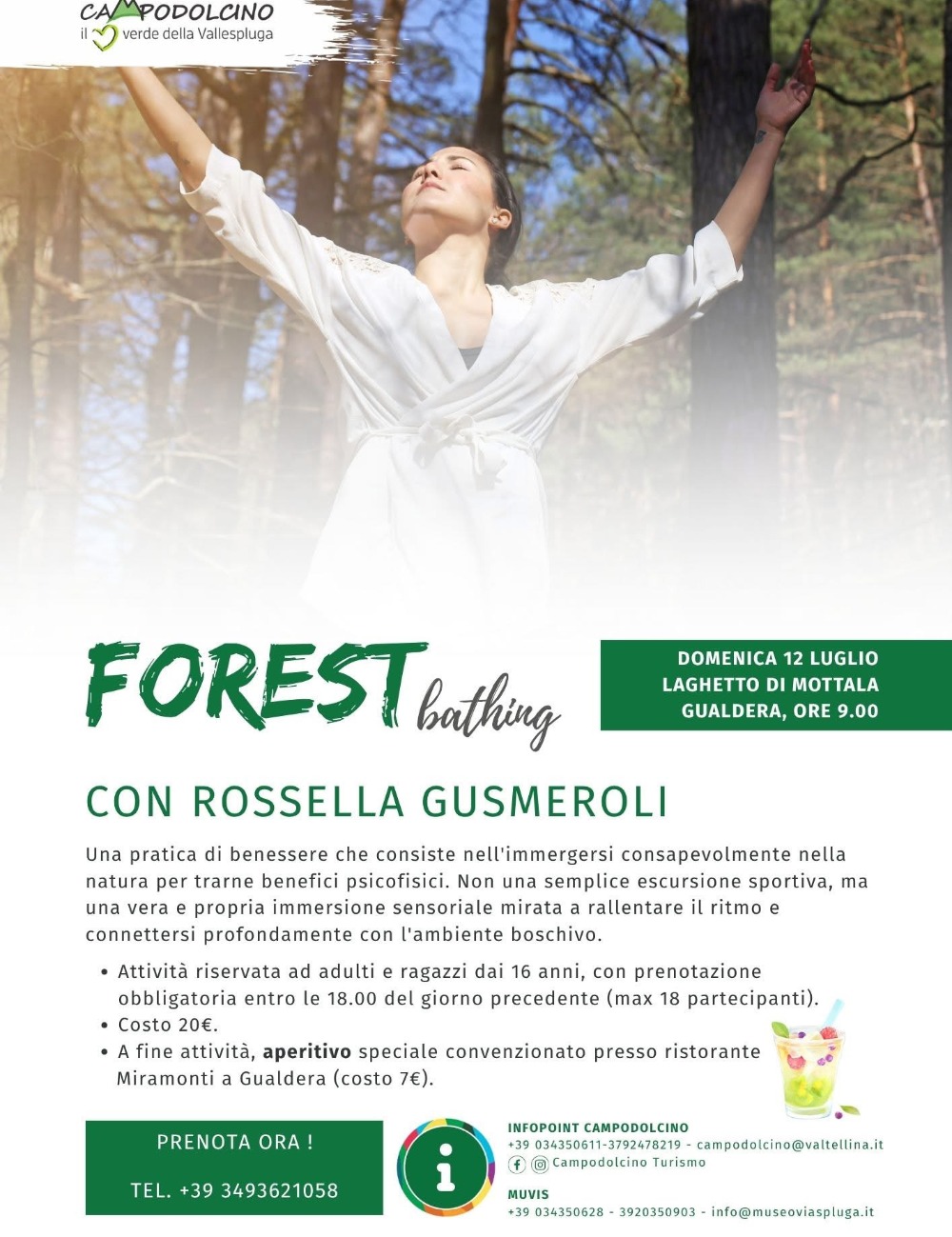 Immagine Evento Forest Bathing | Calendario Valtellinese