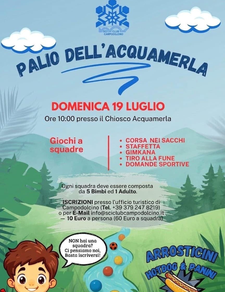 Immagine Evento Palio dell'Acquamerla | Calendario Valtellinese