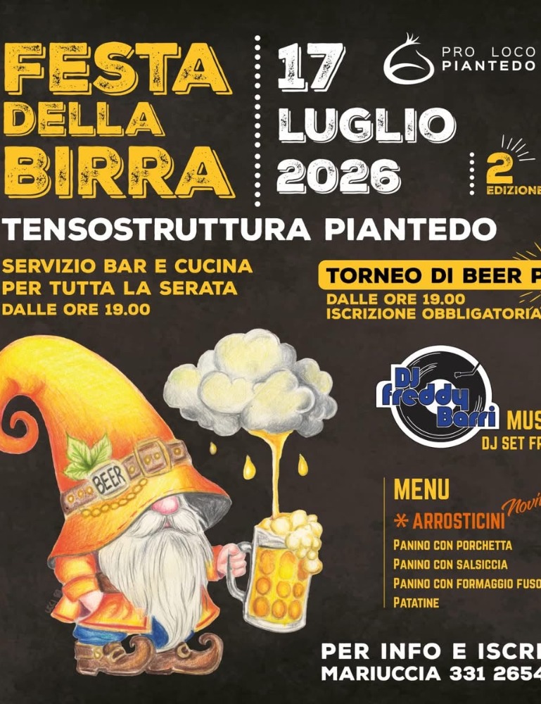 Immagine Evento Festa della Birra | Calendario Valtellinese