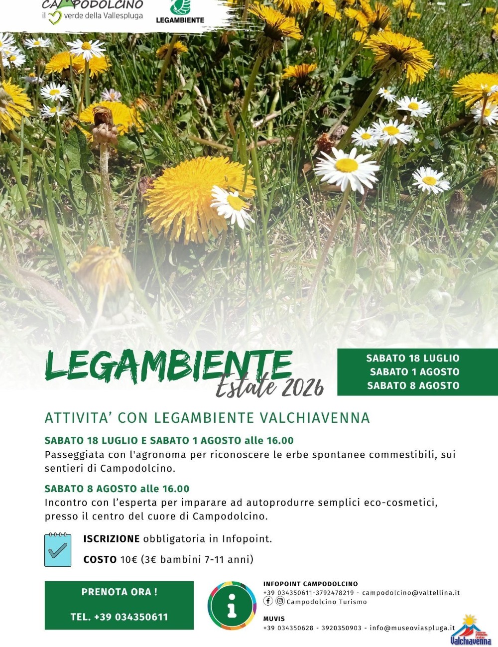 Immagine Evento Legambiente Estate 2026 | Calendario Valtellinese