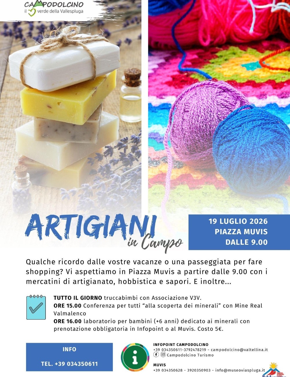 Immagine Evento Artigiani in Campo | Calendario Valtellinese