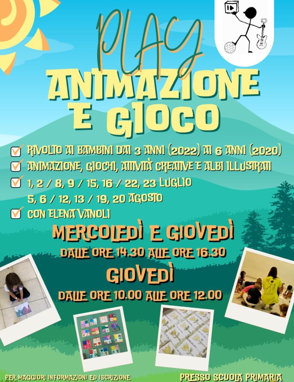Immagine Evento Animazione e gioco | Calendario Valtellinese