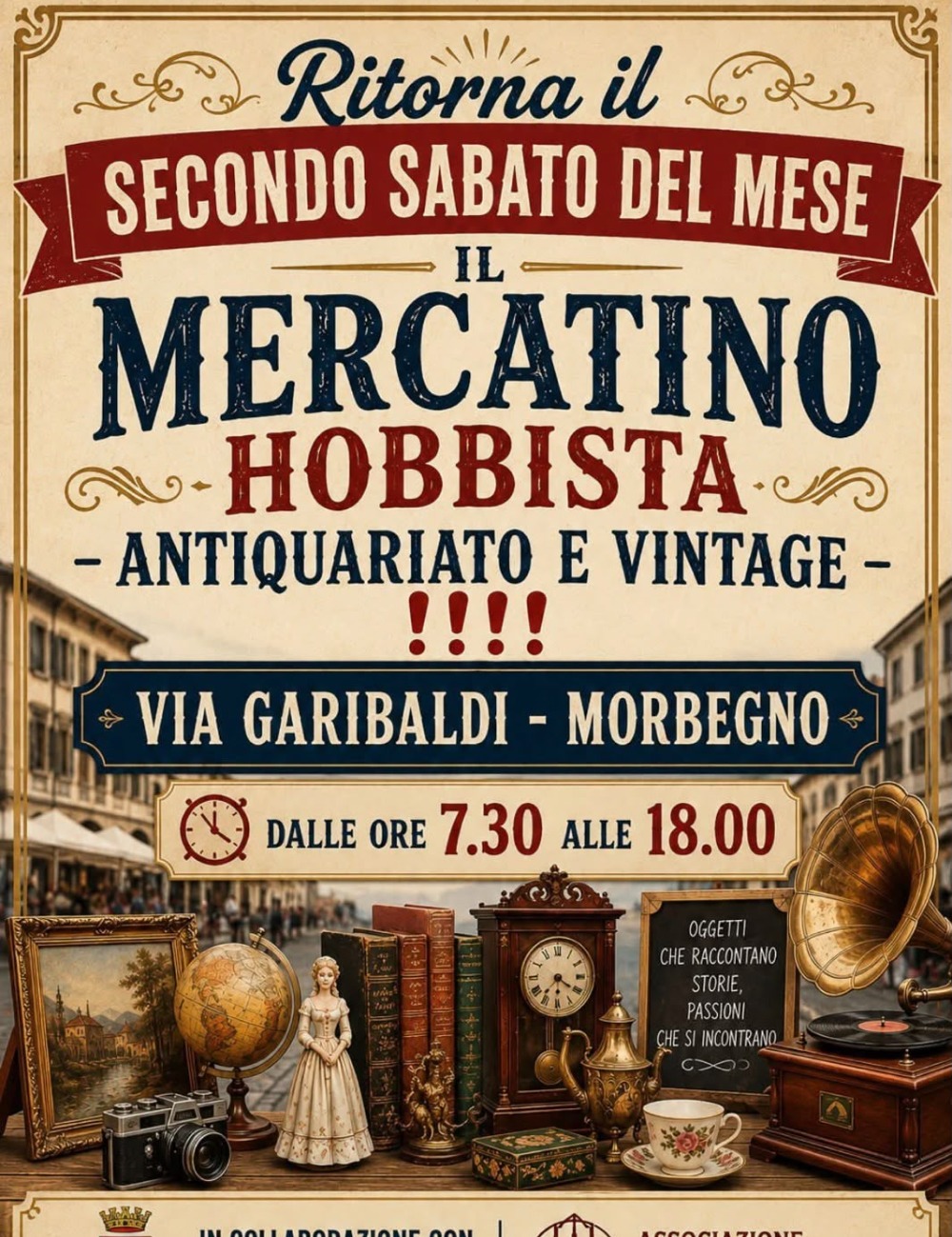 Immagine Evento Mercatino Hobbista | Calendario Valtellinese
