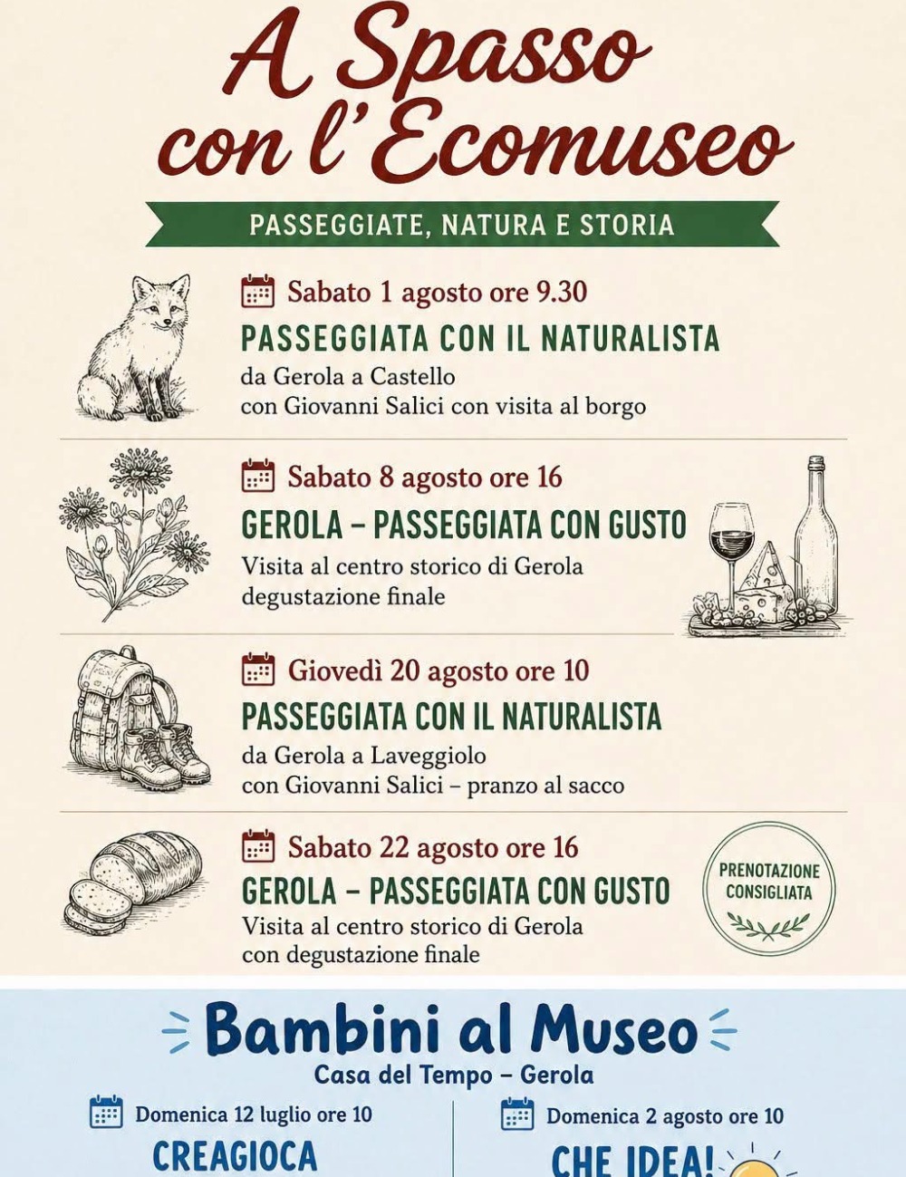 Immagine Evento A Spasso con l’Ecomuseo | Calendario Valtellinese