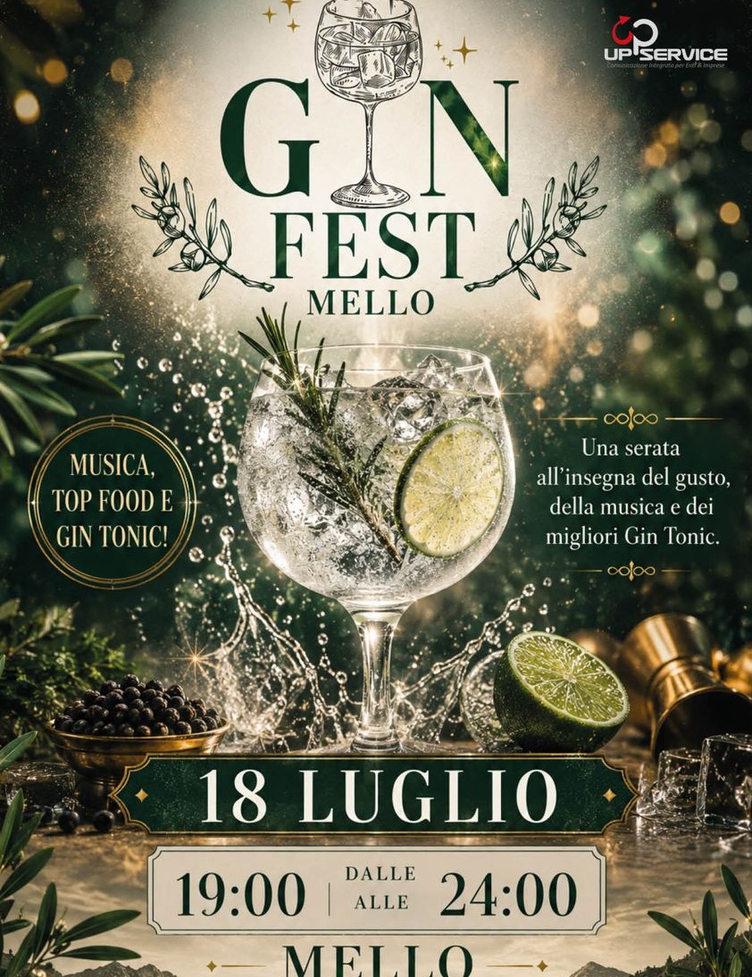 Immagine Evento Gin Fest | Calendario Valtellinese