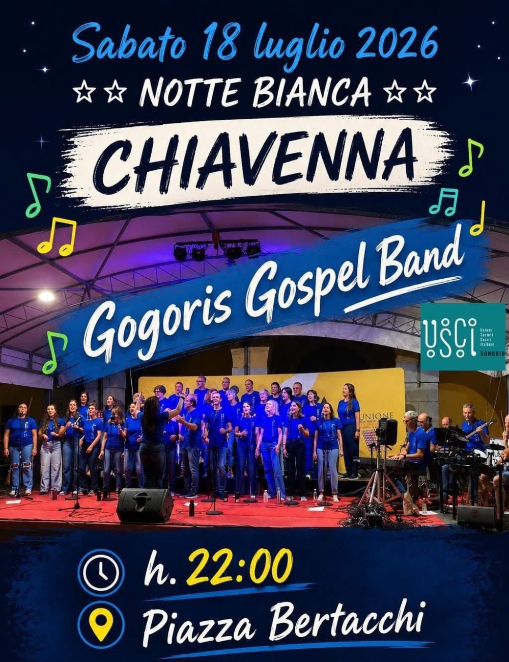 Immagine Evento Gogoris Gospel Band | Calendario Valtellinese