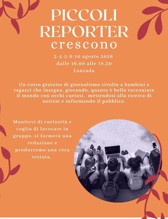 Immagine Evento Piccoli reporter crescono | Calendario Valtellinese