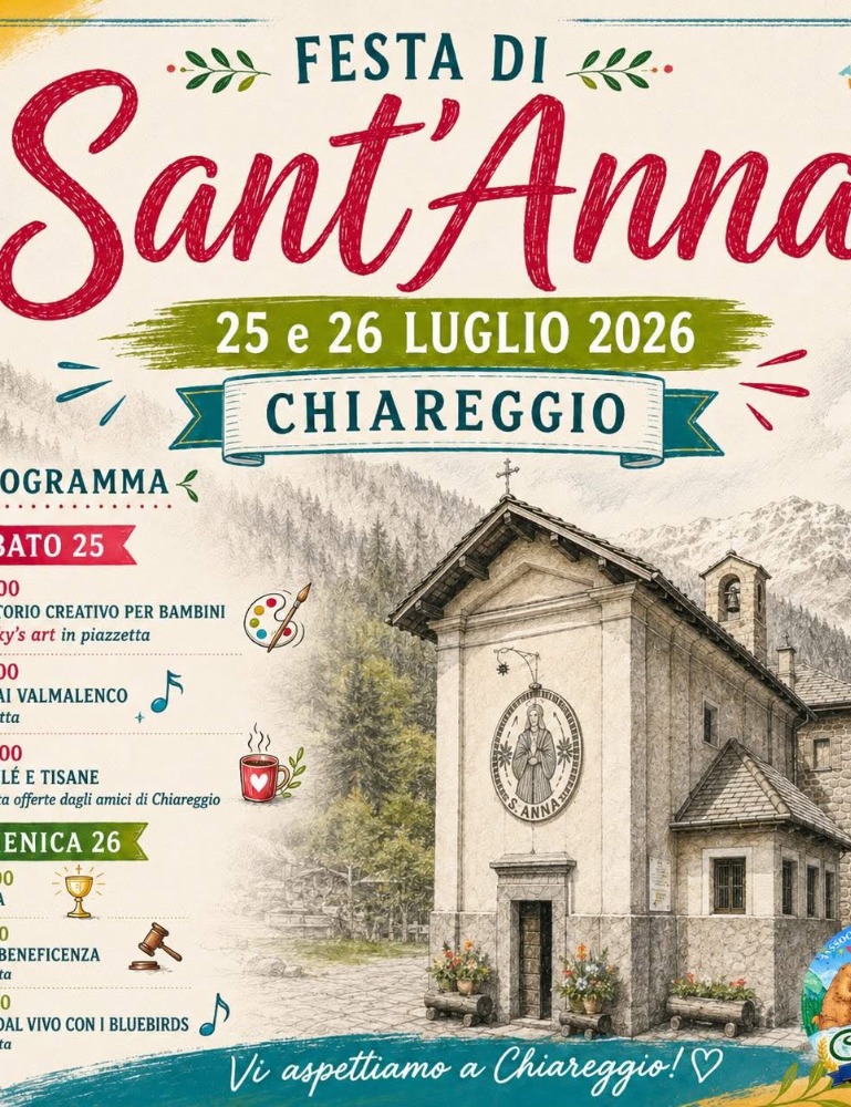 Immagine Evento Festa di Sant’Anna | Calendario Valtellinese