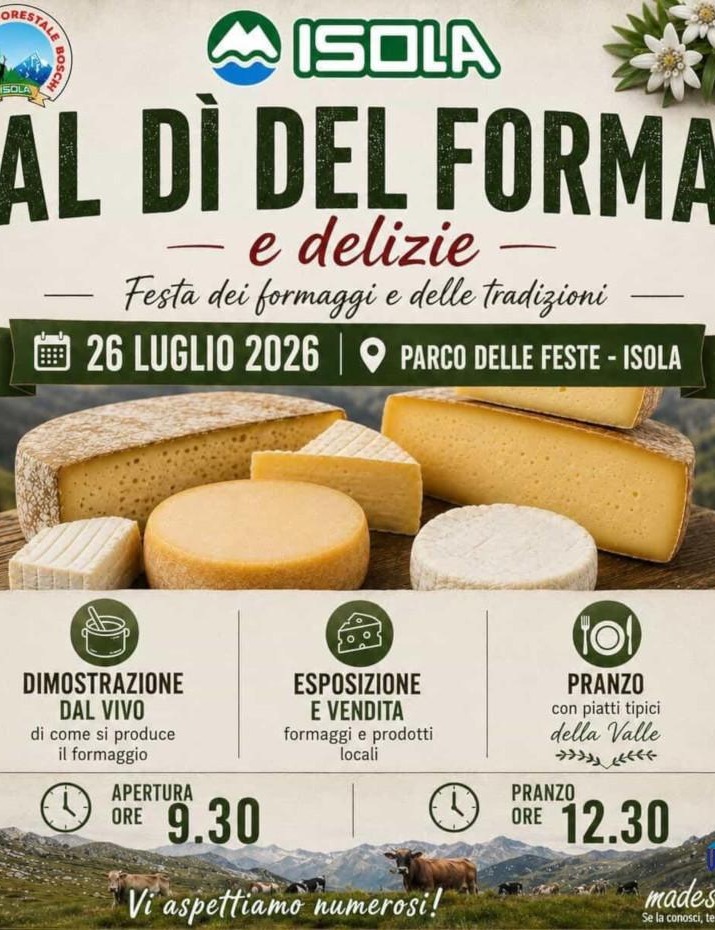 Immagine Evento Al dì dei formai e delizie | Calendario Valtellinese