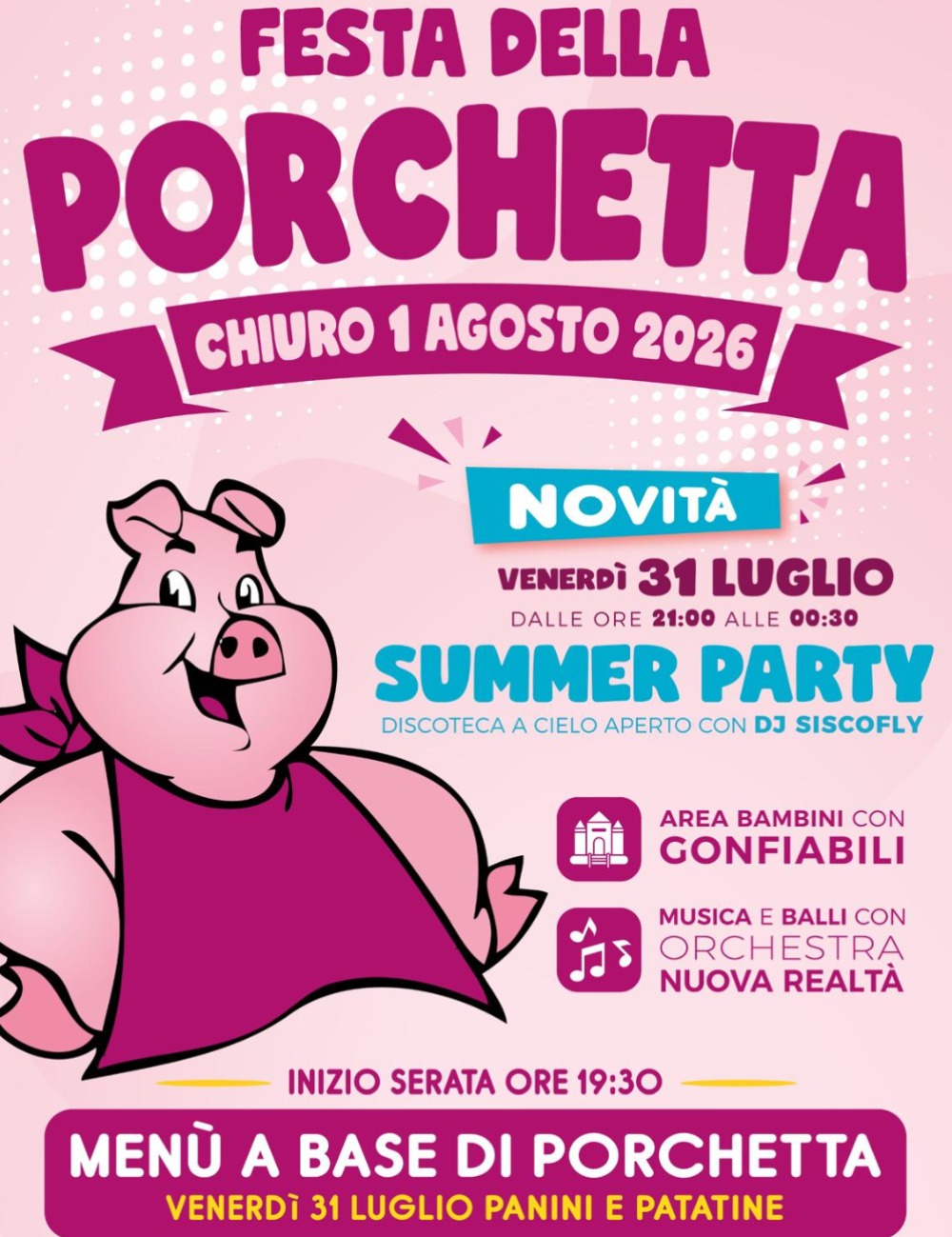 Immagine Evento Festa della Porchetta | Calendario Valtellinese