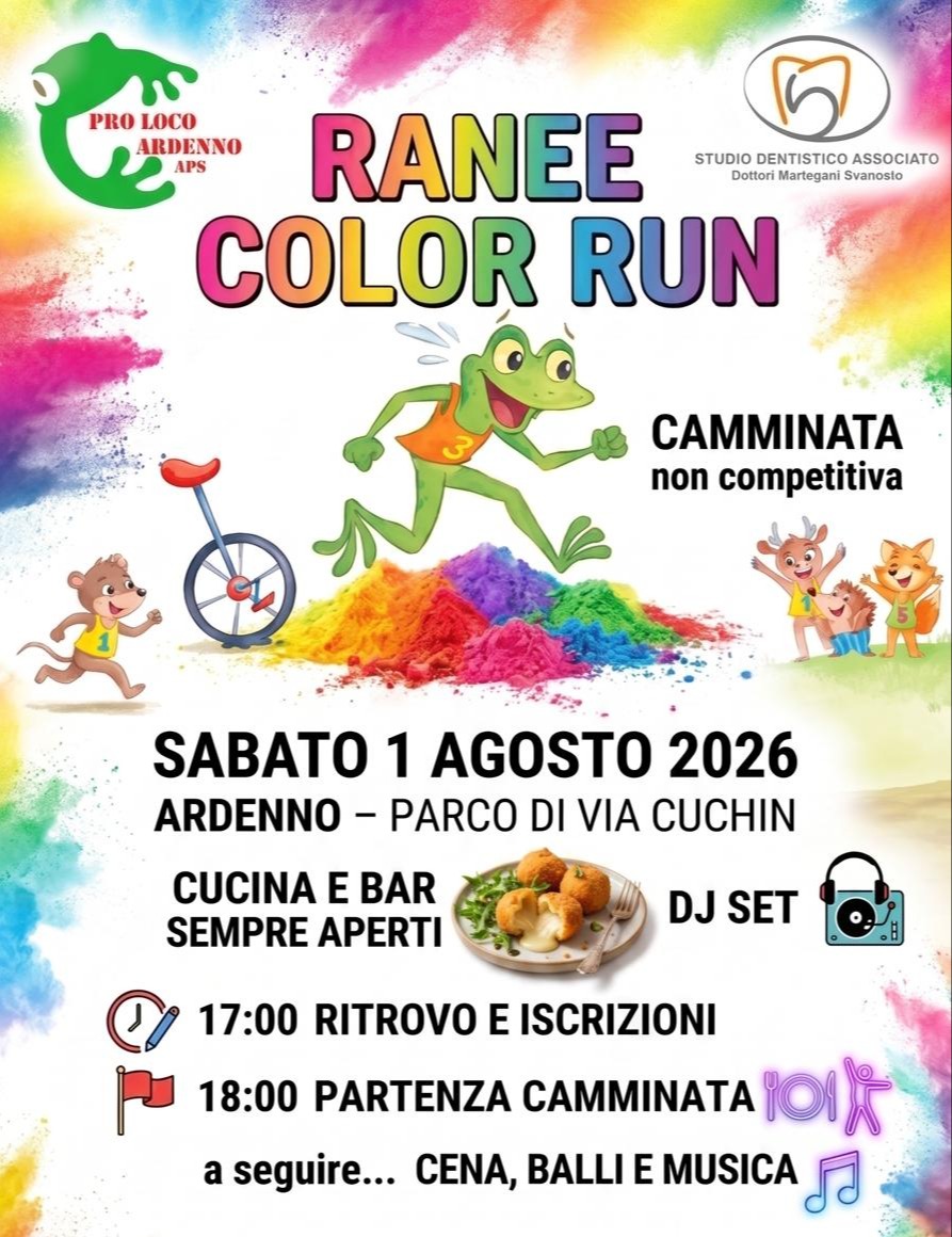 Immagine Evento Ranee Color Run | Calendario Valtellinese