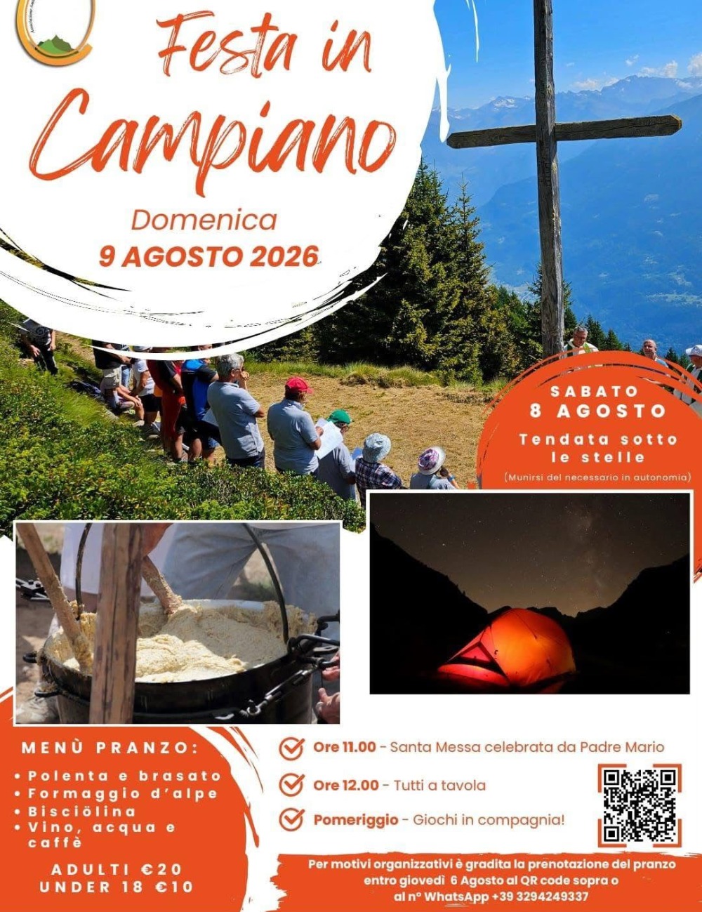 Immagine Evento Festa in Campiano | Calendario Valtellinese