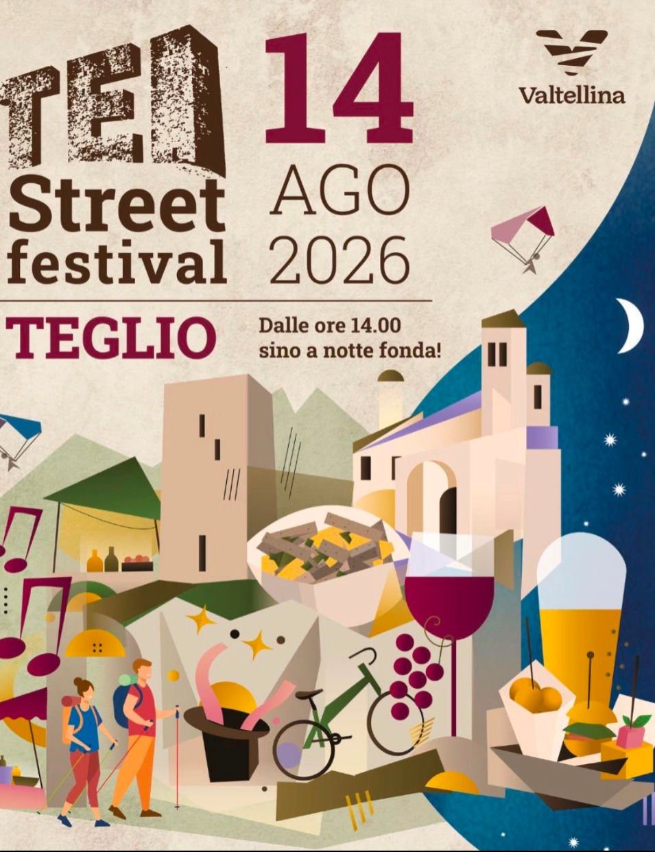 Immagine Evento Tei Street Festival | Calendario Valtellinese